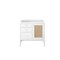 James Martin Vanities Addison 36in Single Vanity Cabinet, Glossy White E444-V36-GW - alternate 2